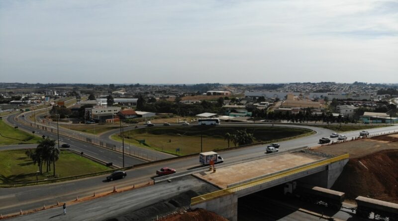 Novo viaduto em Guarapuava será concluído e liberado nas próximas semanas